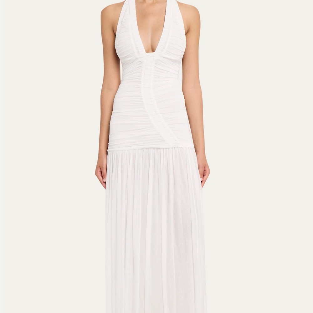 Christopher Esber White Orion Dress